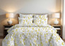 bedding mockup white bed sheets pillow covers PSD editable
